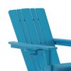 Flash Furniture Blue Adirondack Rocking Chairs with Cupholder, 2PK 2-LE-HMP-1045-31-BL-GG